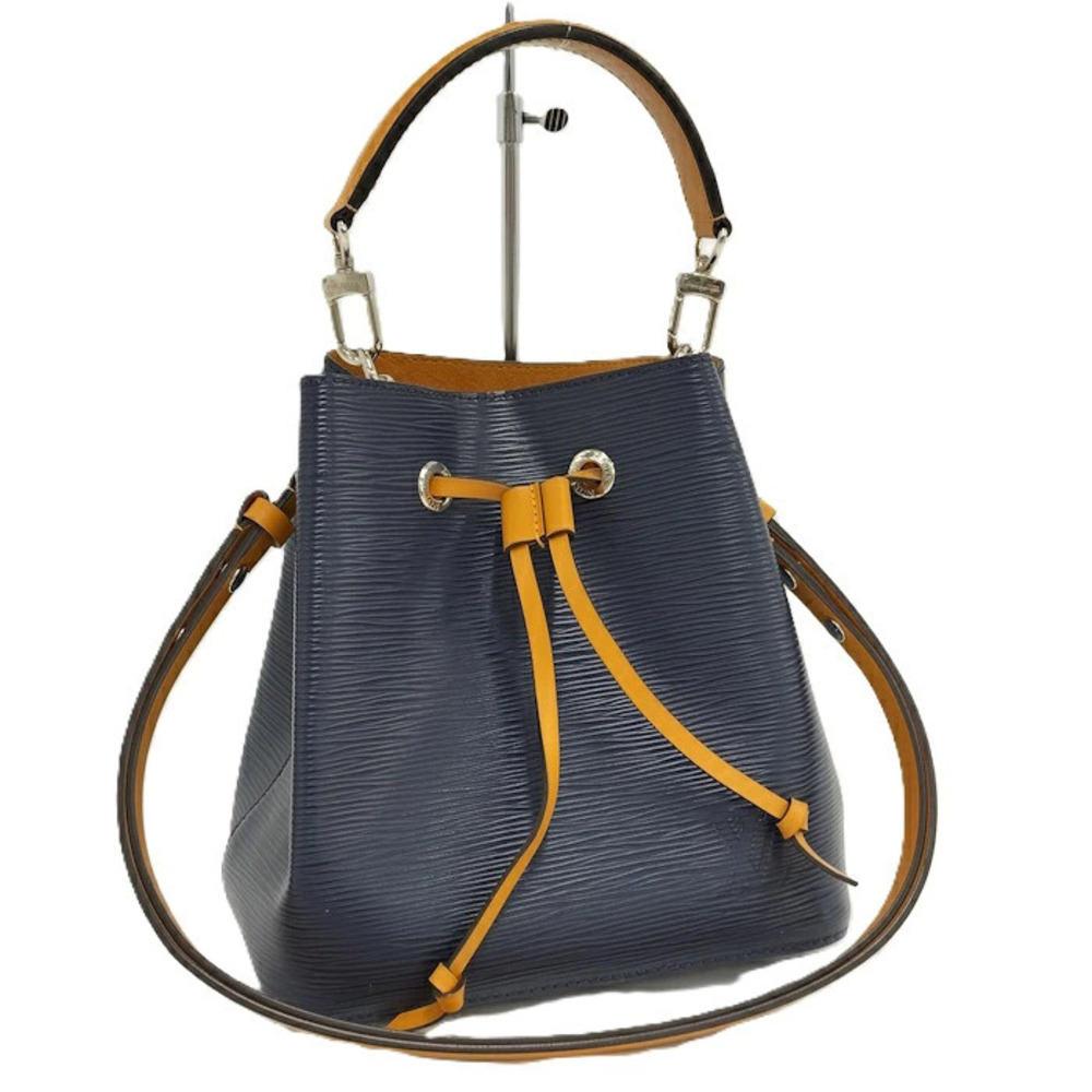 Louis Vuitton shoulder bag Neo Noe bicolor Indigo Blue saffron